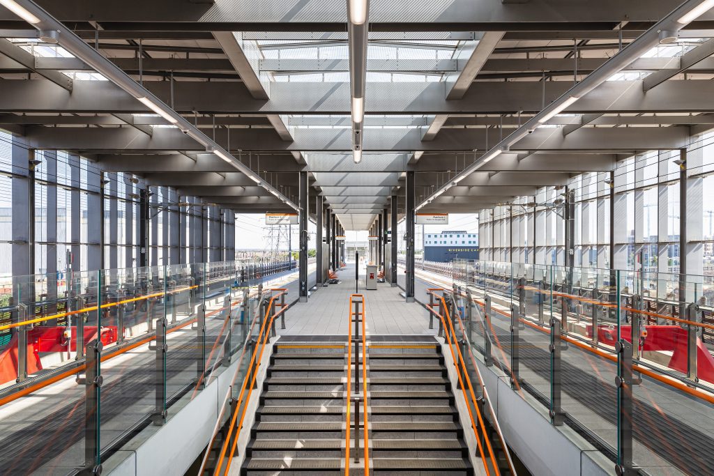 Barking Riverside Rooflights - Interior glazed-atrium