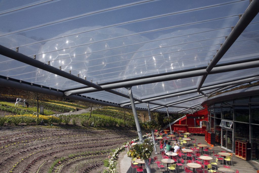Eden Project Stressed Skin Membrane Canopy