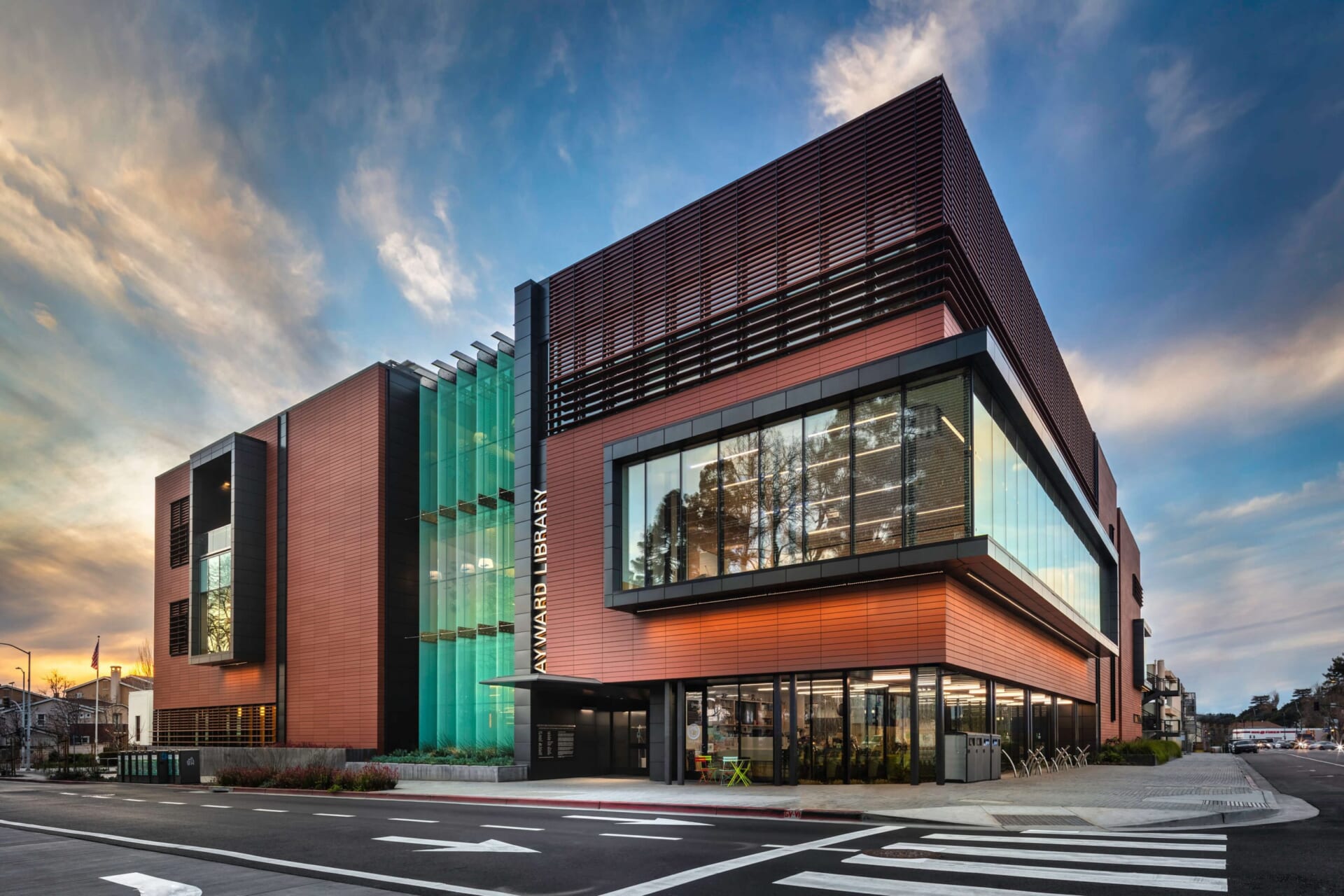 Hayward's 21st Century Library Novum Structures