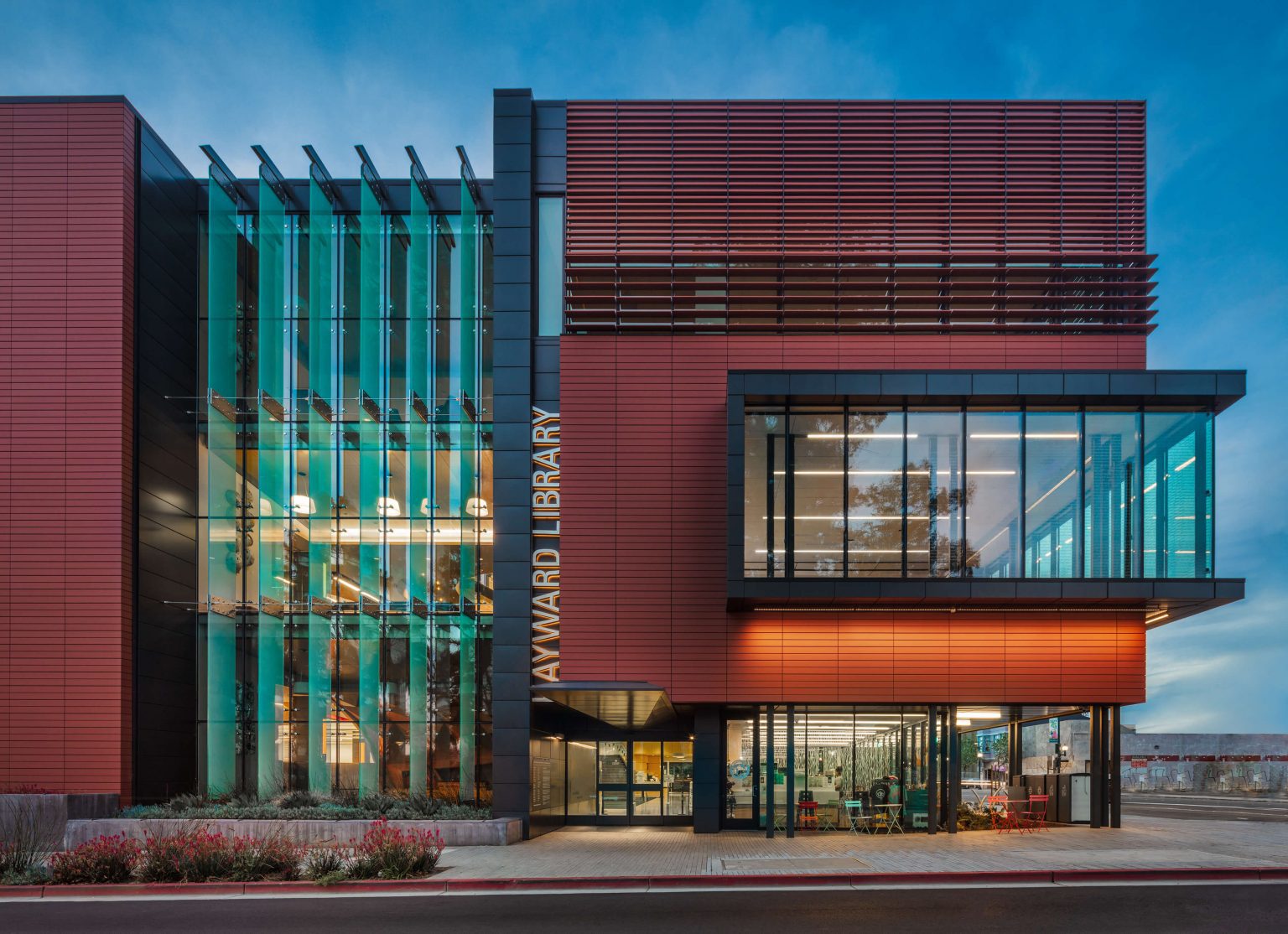 Hayward's 21st Century Library Novum Structures