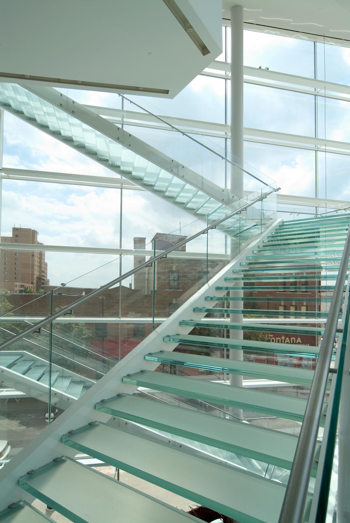 Overture Center for the Arts: Glass Stairway