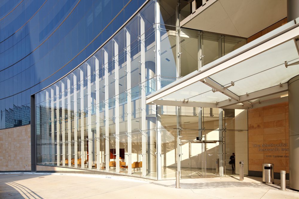The Methodist Hospital Research Institute: Entrance Canopy + Vestibule