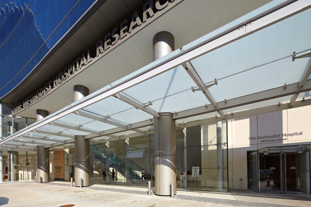 The Methodist Hospital Research Institute: Entrance Canopy + Vestibule