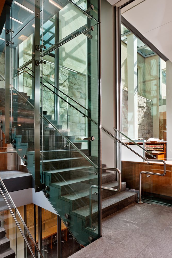 Glass Facade and Supports-UC Berkeley Boalt Hall-Southern Addition UC Berkeley School of Law