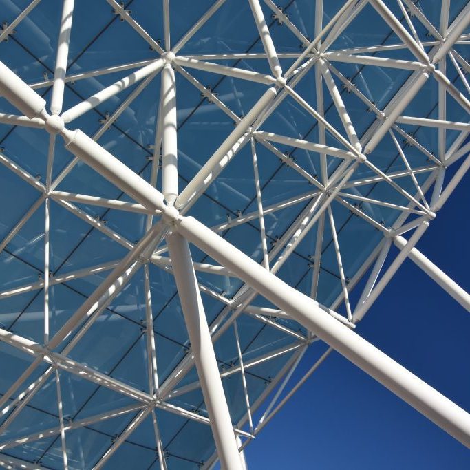 DSC_0101 Large glass and metal structure