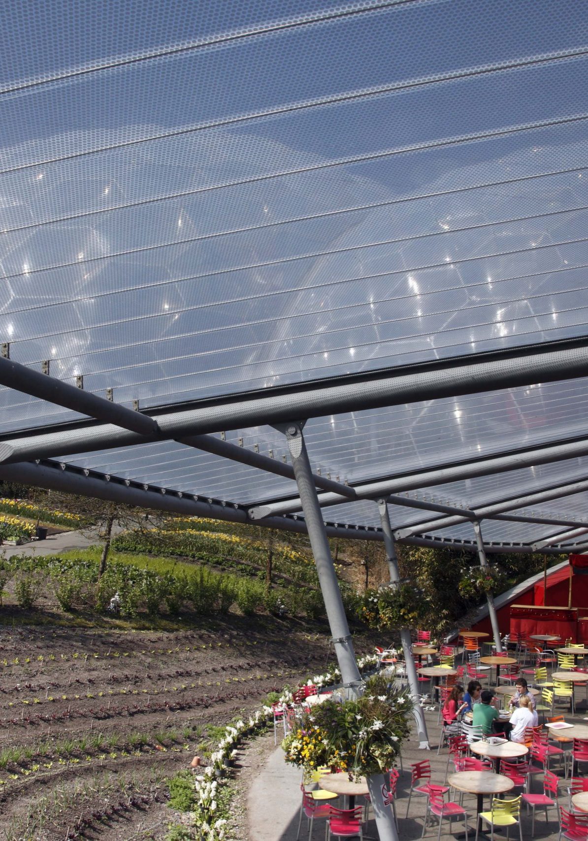 Eden Project Stressed Skin Membrane Canopy
